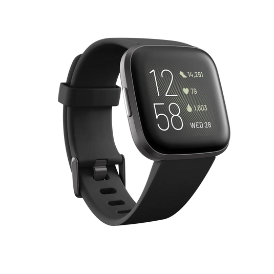 [Brand New] Fitbit Versa 2 Health and Fitness Smartwatch with Heart Rate, Music, Alexa Built-In, Sleep and Swim Tracking