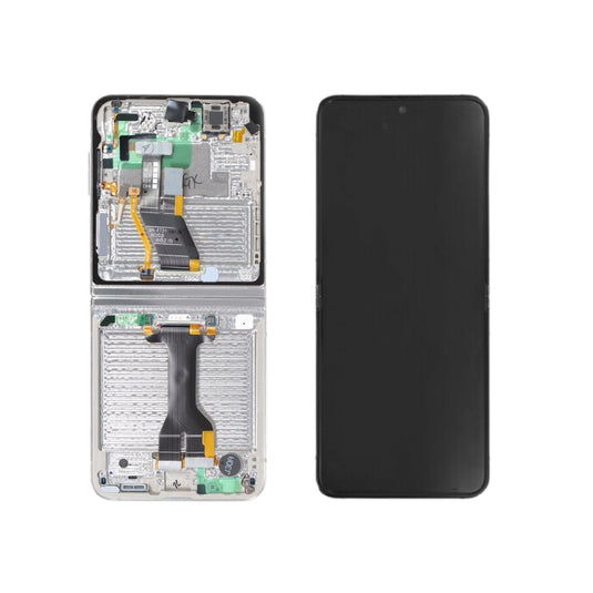 [Refurbished] Samsung Galaxy Z Flip 5 5G (SM-F731) - OLED LCD Touch Screen Display Assembly With Frame - Polar Tech Australia