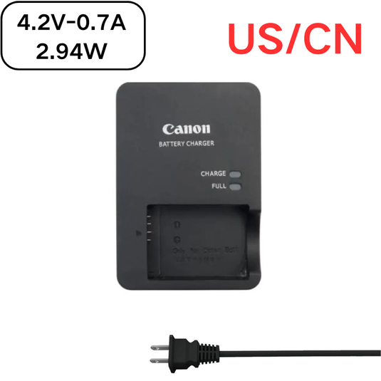 [CB-2LH][4.2V-0.7A] Canon NB-13L Battery / G1X G1 X Mark III G5X G5X Mark II G7X G7X Mark II III G9X G9X Series - Camera Charger Power Supply Adapter