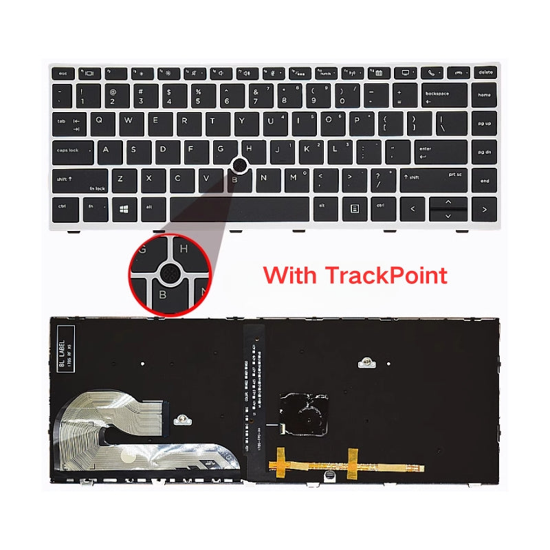 Cargue la imagen en el visor de la galería, HP Zbook 14U G5 / 14U G6 Series - Laptop Keyboard With Back Light US Layout - Polar Tech Australia
