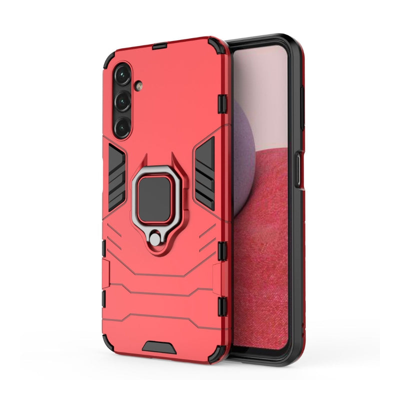 Cargue la imagen en el visor de la galería, Samsung Galaxy A35 5G (SM-A356) - Heavy Duty Armor Case With Ring Holder Stand
