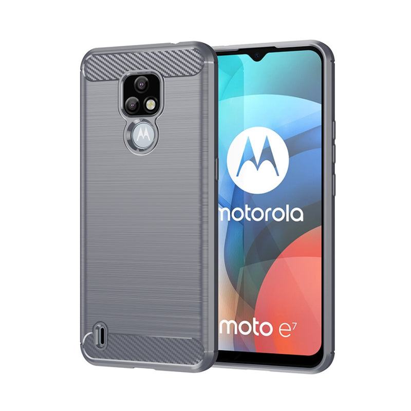 Cargue la imagen en el visor de la galería, Motorola Moto E7 Plus - Heavy Duty Rugged Anti Knock Back Cover

