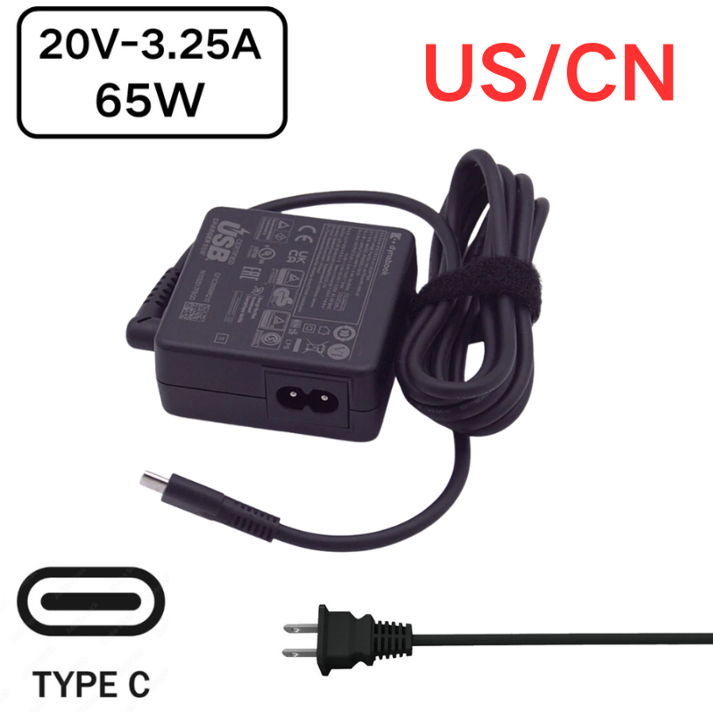 Load image into Gallery viewer, [65W/20V-3.25A][USB-C] Toshiba Dynabook PA5352E-1AC3 PA-1650-98 Series - AC Power Adapter Laptop Wall Charger
