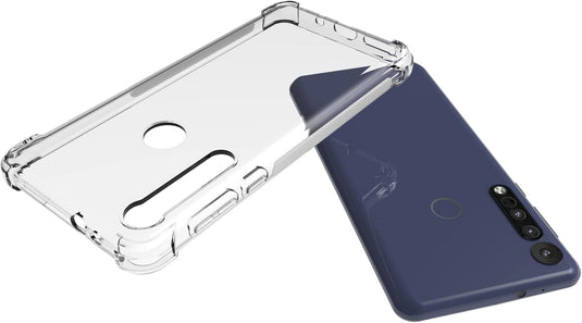 Motorola Moto G8 Play/Moto One Marco - AirPillow Cushion Transparent Soft Clear TPU Four Corners Protective Case - Polar Tech Australia
