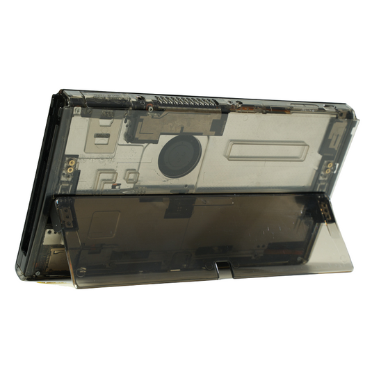 Nintendo Switch OLED Back Cover transparent mod replacement shell DIY customization kit. - Polar Tech Australia