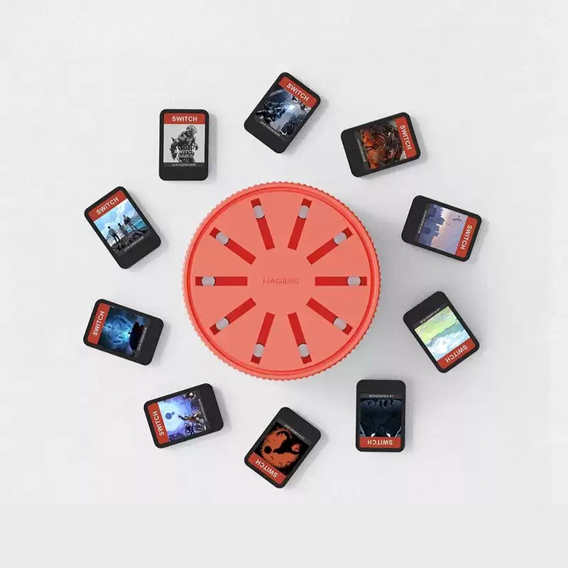 Cargue la imagen en el visor de la galería, Switch Rotating Game Card Storage Tower - Polar Tech Australia
