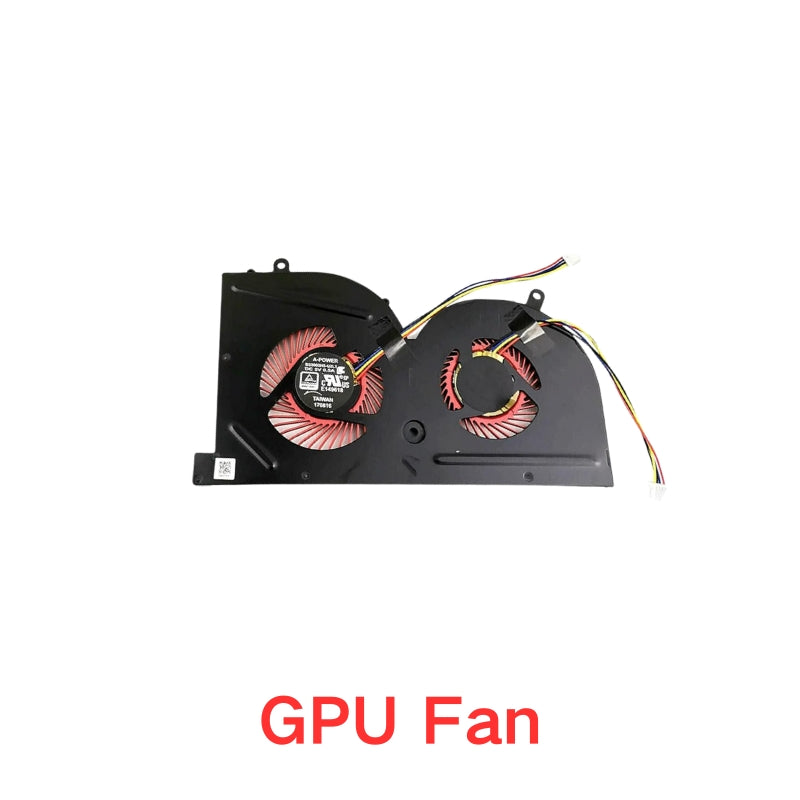 Cargue la imagen en el visor de la galería, MSI GS63 GS63VR GS73 GS73VR GS62 MS-17B1 MS-17B2 MS-16K2 MS-16K3 Stealt MS-16K2 MS-17B MS-17B1 Series - Laptop CPU &amp; GPU Cooling Fan - Polar Tech Australia
