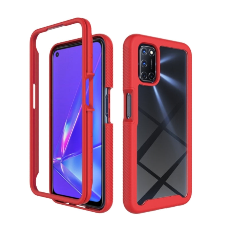 Load image into Gallery viewer, OPPO A52 / A72 / A92 - Transparent TPU + PC Anti-Drop Phone Case - Polar Tech Australia
