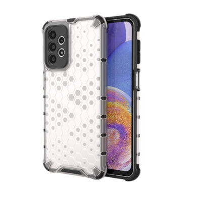 Samsung Galaxy A33 5G (SM-A336) - Honeycomb Transparent Shockproof Protection Case