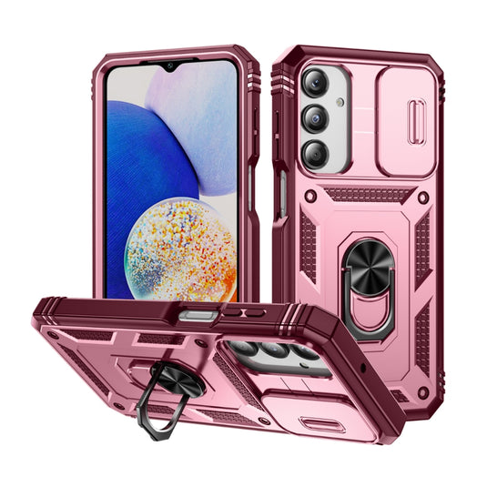 Samsung Galaxy A17 (SM-A176) - Sliding Camshield TPU + PC Phone Case with Holder