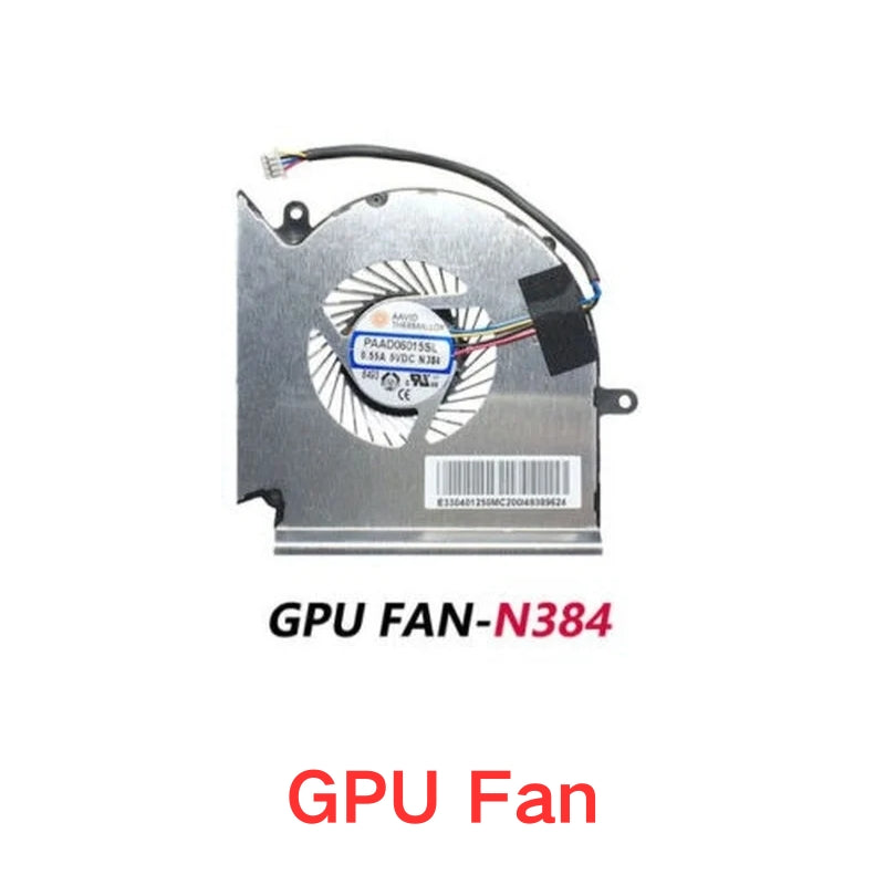 Cargue la imagen en el visor de la galería, MSI MS-16P7 GL63 GE63 GP63 GV63 GL73 GP73 GE63VR GE73VR MS-16P1 MS-17C1 N417 / N384 Series - Laptop CPU &amp; GPU Cooling Fan - Polar Tech Australia
