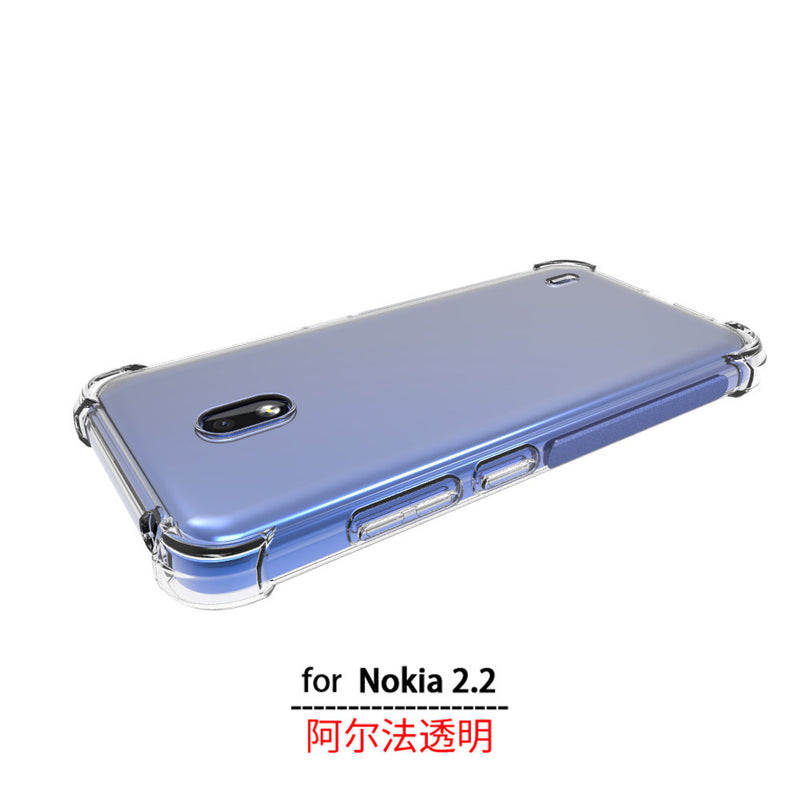 Load image into Gallery viewer, Nokia 2.2 - AirPillow Cushion Transparent Soft Clear TPU Four Corners Protective Case - Polar Tech Australia
