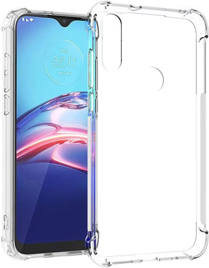 Motorola Moto E 2020 - AirPillow Cushion Transparent Soft Clear TPU Four Corners Protective Case - Polar Tech Australia