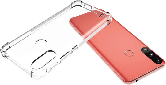 Motorola Moto E7 i Power / E7 Power - AirPillow Cushion Transparent Soft Clear TPU Four Corners Protective Case - Polar Tech Australia