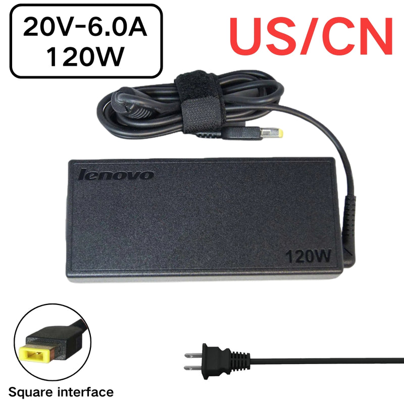 Chargez l&#39;image dans la visionneuse de la galerie, [20V-6.0A/120W][Yellow Square] Lenovo 3 SERIES 5 Series Desktop A Series all in ones AC Power Supply Adapter Charger - Polar Tech Australia
