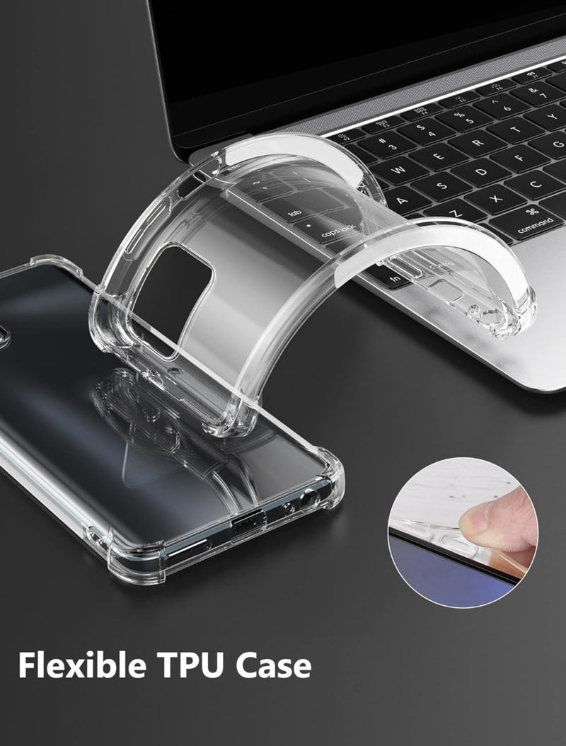 Load image into Gallery viewer, Motorola Moto G54 - AirPillow Cushion Transparent Soft Clear TPU Four Corners Protective Case - Polar Tech Australia
