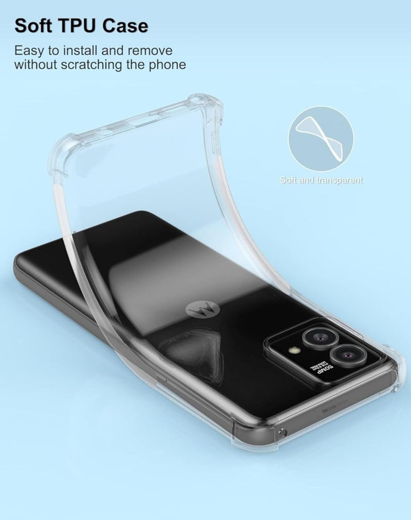 Load image into Gallery viewer, Motorola Moto G Stylus 5G 2023 - AirPillow Cushion Transparent Soft Clear TPU Four Corners Protective Case - Polar Tech Australia
