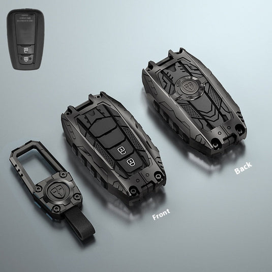 Toyota Heavy-Duty Mecha Car Key Fob Case Cover For Venza, RAV4 Prime, Land Cruiser, Fortuner, Grand Highlander, Corolla Cross, Hilux - Polar Tech Australia