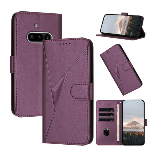 Nothing Phone (3a) Pro - PU Leather Magnetic Flip Wallet Phone Case