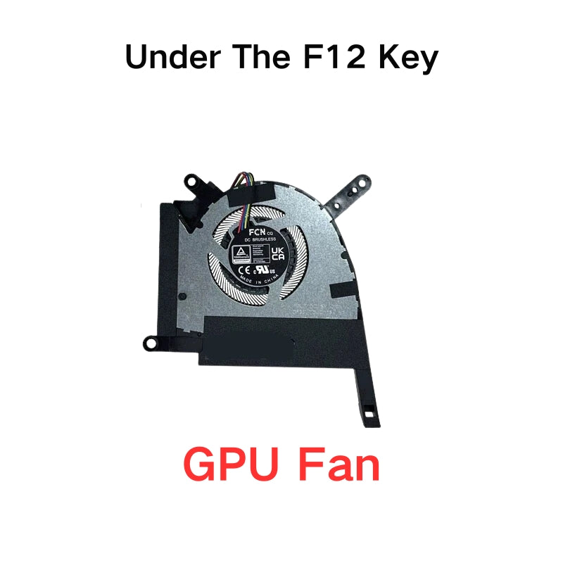 Chargez l&#39;image dans la visionneuse de la galerie, ASUS TUF A15 FA507NU FA507NV FA507RM FA507RR FA507RW FA507XI FA507XU FA507XV FX507VI FX507VU Series - CPU &amp; GPU Cooling Fans Replacement Parts - Polar Tech Australia
