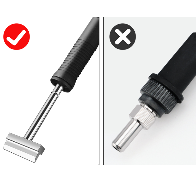 Cargue la imagen en el visor de la galería, [LXZ924105] T12 Spade-Shaped Soldering Iron Tip with Integrated Heating Core - Polar Tech Australia
