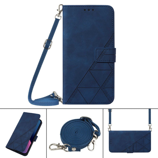 [With Shoulder Strap] [With Card Slot] Motorola G Stylus 2021 4G/5G - PU leather Crossbody Wallet Style Shockproof Phone Case - Polar Tech Australia