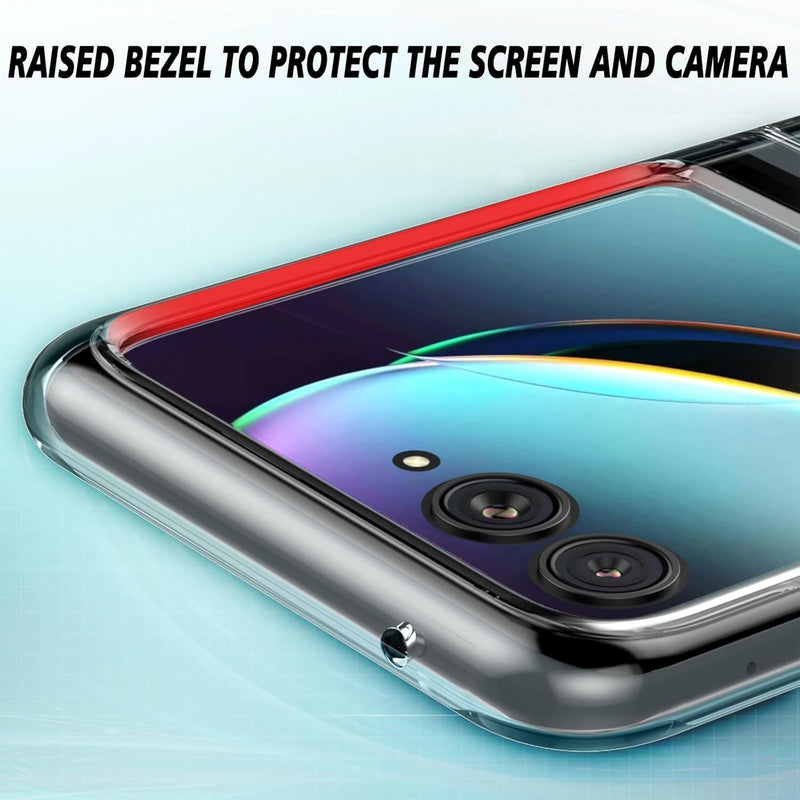 Chargez l&#39;image dans la visionneuse de la galerie, Motorola Moto Razr 40 Ultra - AirPillow Cushion Transparent Soft Clear TPU Shockproof Case - Polar Tech Australia
