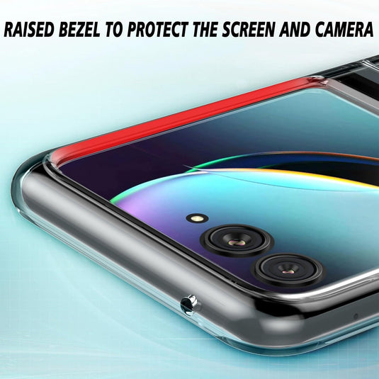 Motorola Moto Razr 40 Ultra - AirPillow Cushion Transparent Soft Clear TPU Shockproof Case - Polar Tech Australia
