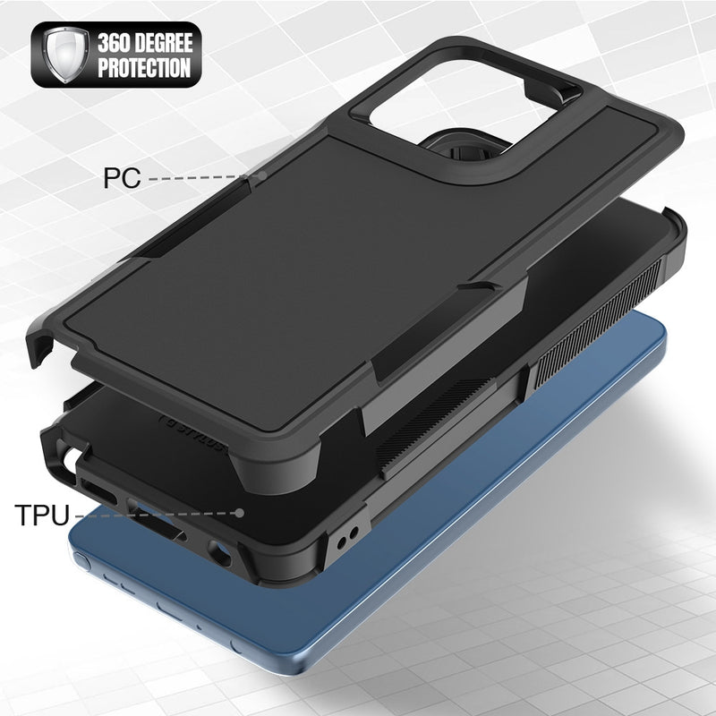 Load image into Gallery viewer, Motorola Moto G14 - Adventurer Commuter Heavy Duty Drop Proof Tough Hybrid Case - Polar Tech Australia
