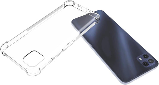 Motorola Moto G50 - AirPillow Cushion Transparent Soft Clear TPU Four Corners Protective Case - Polar Tech Australia