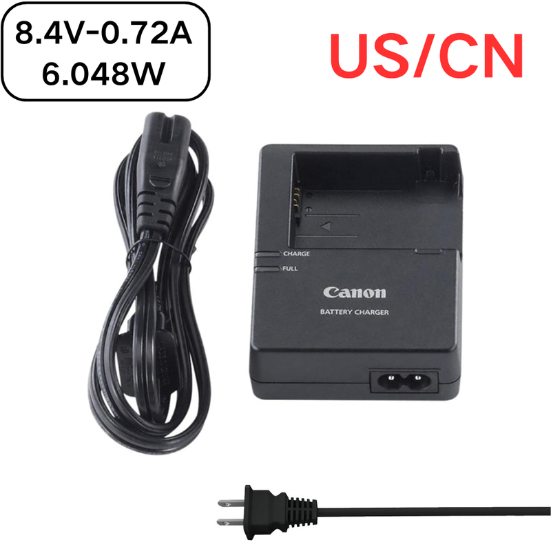 Cargue la imagen en el visor de la galería, [LC-E8C][8.4V-0.72A]  Canon LP-E8 Battery / EOS 700D 600D 650D 550D Series - Camera Charger Power Supply Adapter
