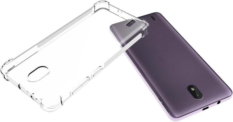 Chargez l&#39;image dans la visionneuse de la galerie, Nokia C01 Plus - AirPillow Cushion Transparent Soft Clear TPU Four Corners Protective Case - Polar Tech Australia
