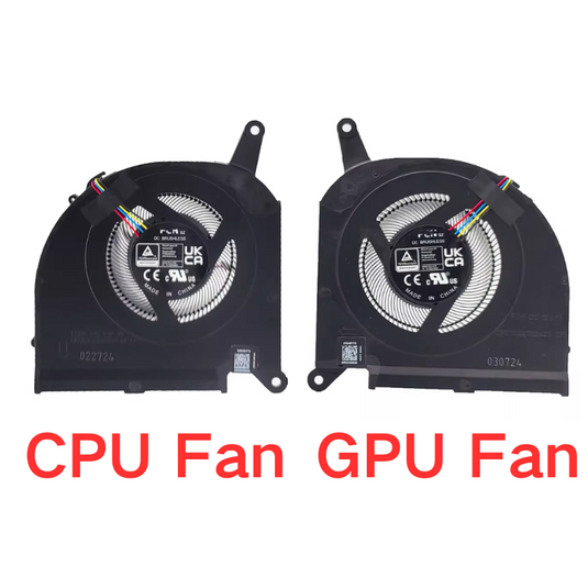 Gigabyte AORUS 5 SE4 RX5M 15P XB XC DC RTX3070 12V 1A Series - Laptop CPU & GPU Cooling Fan Cooler