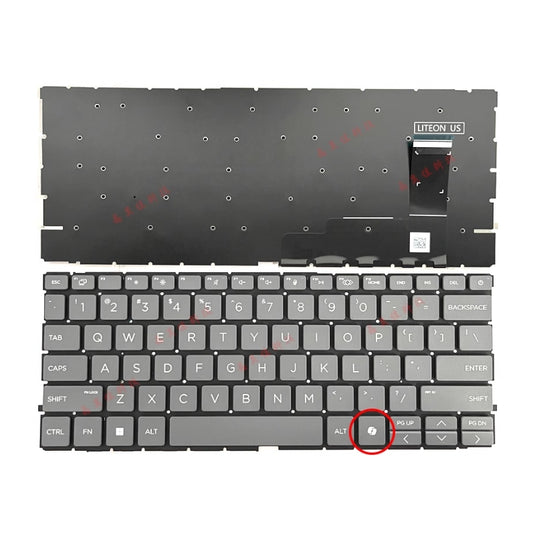 HP ProBook 440 445 G11 Series - Laptop Keyboard With Backlit US Layout
