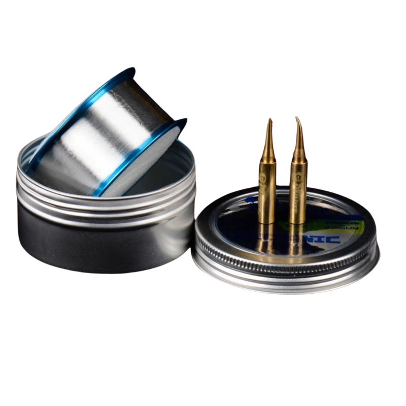 Cargue la imagen en el visor de la galería, [FXV08] [0.008mm] Mechanic Silver Jumper Wire and Soldering Tips Set for Precision Mobile Phone Repairs - Polar Tech Australia
