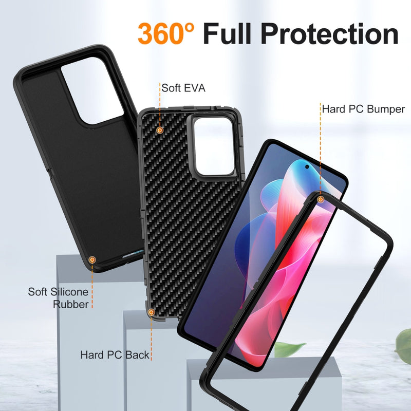 Cargue la imagen en el visor de la galería, Motorola Moto G 5G (2025) - Rugged PC + Silicone Shockproof Phone Case - Polar Tech Australia
