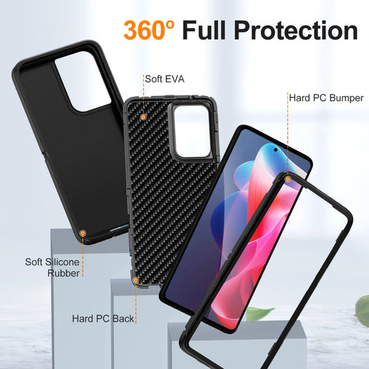 Motorola Moto G 5G (2025) - Rugged PC + Silicone Shockproof Phone Case - Polar Tech Australia