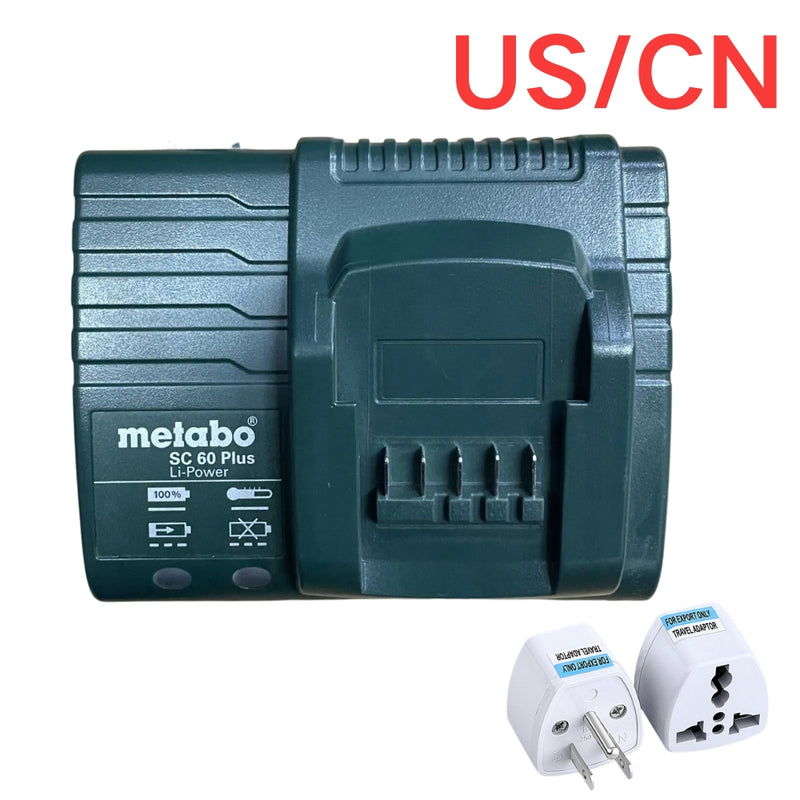Chargez l&#39;image dans la visionneuse de la galerie, [SC 60 Plus][10.8V-2.6A] Genuine Original Metabo Fast Charger Electrical Tool Li-ion Battery - Replacement Charger - Polar Tech Australia
