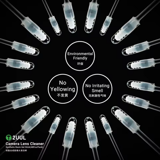 (48Pcs/Pack) 2UUL Camera Lens Cleaner / Synth Resin Gel Stick Mobile Camera cleaner / Mobile camera repair tools