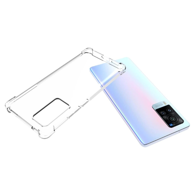 Chargez l&#39;image dans la visionneuse de la galerie, Vivo X60 Pro - AirPillow Cushion Transparent Soft Clear TPU Four Corners Protective Case - Polar Tech Australia
