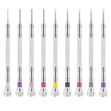 Watch Repair Tool - Precision Mini Screwdriver Set for Watches, Glasses, Phones, and Small Devices, Stainless Steel, Flathead Screwdrivers for Disassembly - Polar Tech Australia