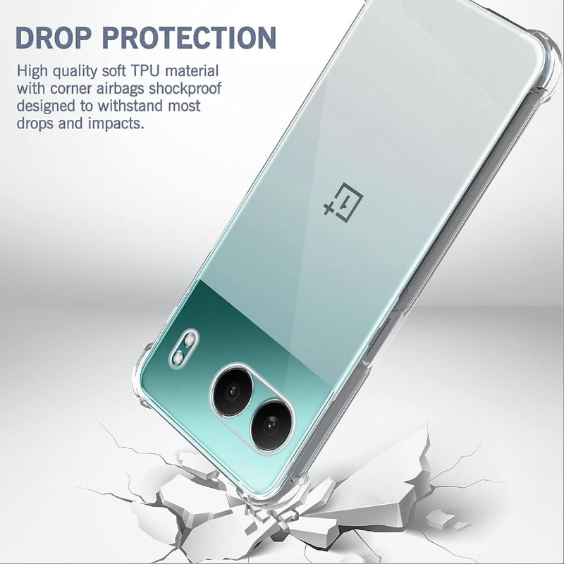 Cargue la imagen en el visor de la galería, OnePlus 1+Nord 4 - AirPillow Cushion Transparent Soft Clear TPU Four Corners Protective Case - Polar Tech Australia
