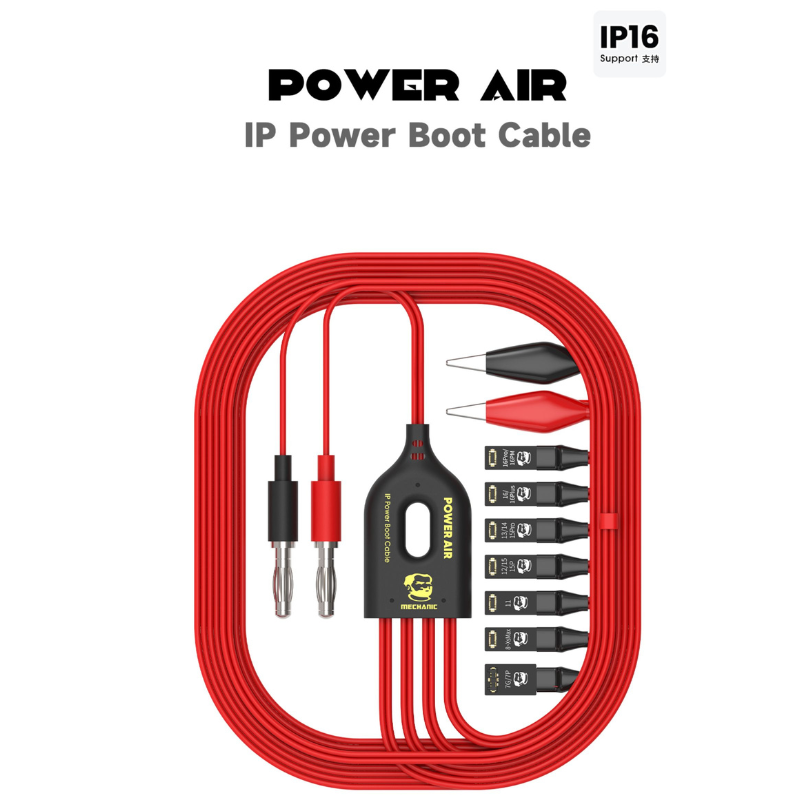 Load image into Gallery viewer, Mechanic Power Air IP Power Boot Cable Support iPhone 7 to 16 Pro Max - Polar Tech Australia
