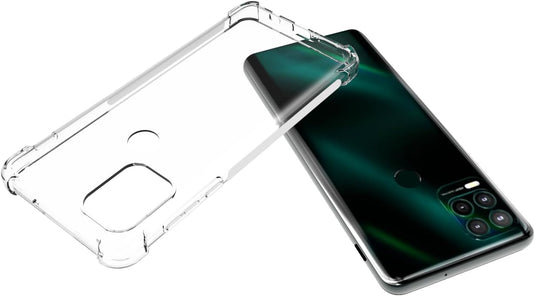 Motorola Moto G Stylus 5G - AirPillow Cushion Transparent Soft Clear TPU Four Corners Protective Case - Polar Tech Australia