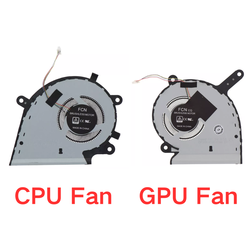 Chargez l&#39;image dans la visionneuse de la galerie, ASUS ROG Strix G15 G512 G512LI Series - Laptop CPU &amp; GPU Cooling Fan Cooler
