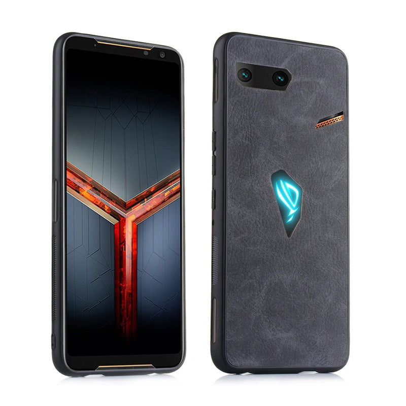 Cargue la imagen en el visor de la galería, Asus ROG Phone II ZS660KL - Luxury PU Leather Shockproof Case - Polar Tech Australia
