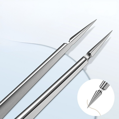 High-Precision S-10 Straight Tip Tweezer - Polar Tech Australia