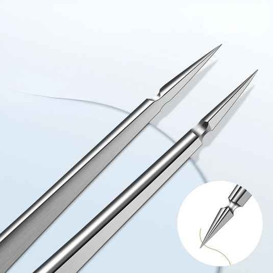 High-Precision S-10 Straight Tip Tweezer - Polar Tech Australia