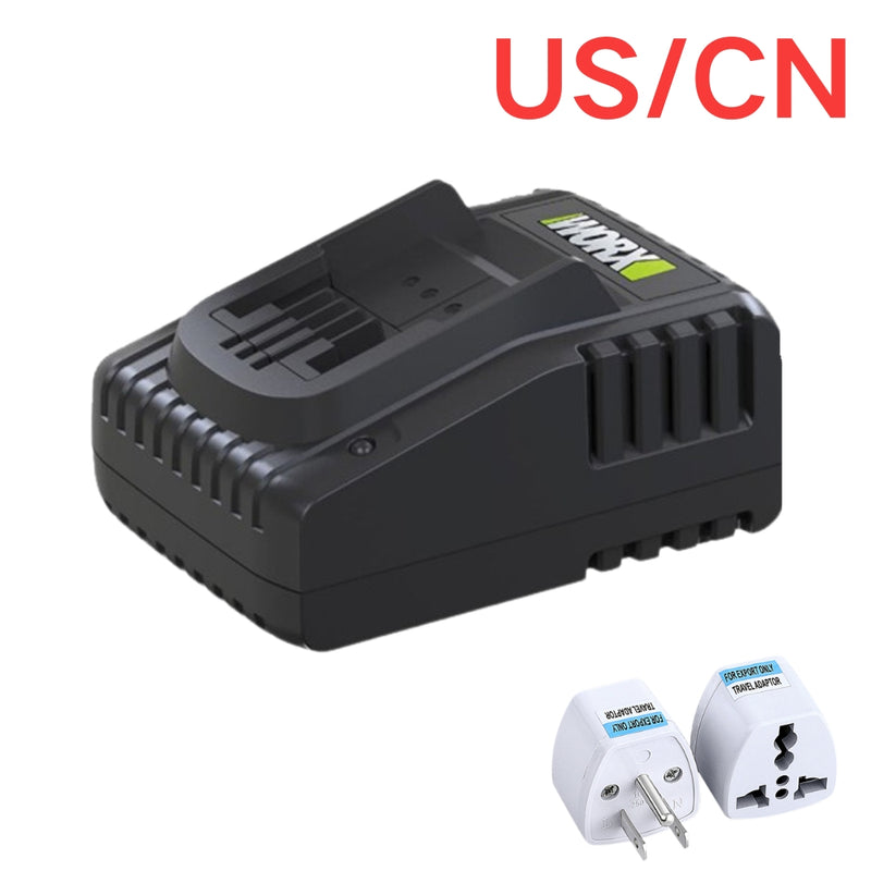 Cargue la imagen en el visor de la galería, [WA3921][18~20V-2.0A] Genuine Original Worx Fast Charger Electrical Tool Li-ion Battery - Replacement Charger - Polar Tech Australia
