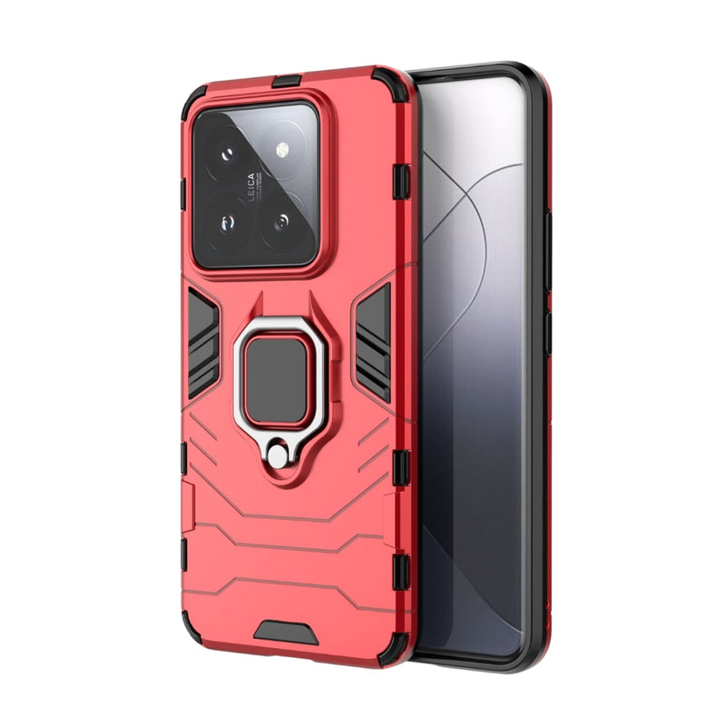 Chargez l&#39;image dans la visionneuse de la galerie, Xiaomi Poco F6 Pro - Heavy Duty Armor Case With Ring Holder Stand - Polar Tech Australia
